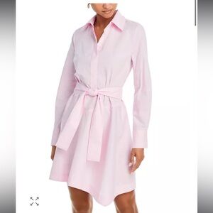 10 Crosby Derek Lam Flora Mini Dress in Pink